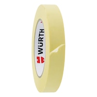 Adhesive masking tape for construction