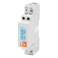 Single-phase meter for wallboxes