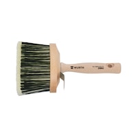 Large oval paintbrush For water-based lacquer and paint systems