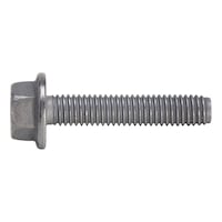 M4-0.7 Thread Size Steel Thread Rolling Screw for Metal Pack of 100 6 mm Length Small Parts M46D7500D Zinc Plated Hex Washer Head Metric