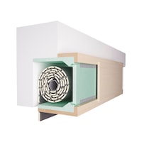 Shutter box insulation  ISOLARBOX