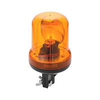 Lampada Luce Lampeggiante Led Rotante Strobo Arancione Magnetico 12V 24V  Segnalazione Emergenza Per Auto Trattore Omologato E9 