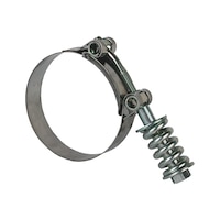 Heavy Duty Hose Clamp With Spring
