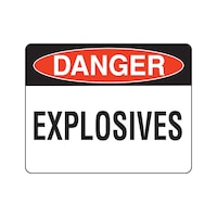 Workplace Safety Signage Danger - Explosives