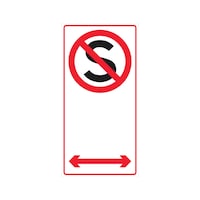 Mandatory Workplace Safety Signage No Standing