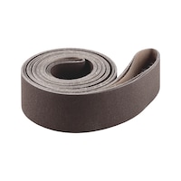 Long sanding belt metal compact grain
