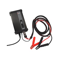Vehicle battery charger 12&nbsp;V–35&nbsp;A for sales area