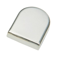 Decorative cap, type B For Nexis or Tiomos glass door hinges
