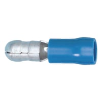 Crimp cable lug, round connector PVC-insulated
