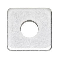 Washer, square DIN 436, steel, plain