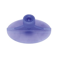 Placchetta ovale flessibile per sistemi di riparazione ammaccature Dent Lifter e PinPuller