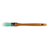 Pouce paint brush with green filaments