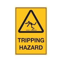 Workplace Safety Signage Tripping Hazard