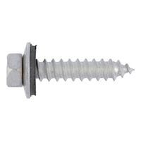Self-drilling façade construction screw with hexagon head and sealing washer Faba<SUP>®</SUP> type A