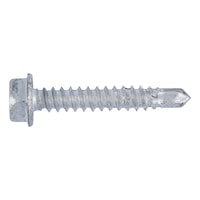 piasta<SUP>®</SUP> drilling screw, hexagon head A2 stainless steel with drill tip and moulded thread made of hardened steel