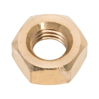 Hexagon nut ISO 4032 brass, plain
