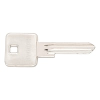Blanco sleutel Voor slotcilinder NP