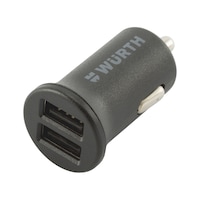 Duální AUTO USB nabíječka, 2,4&nbsp;A