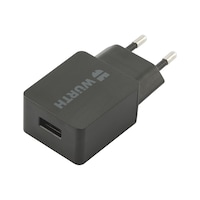 Mains plug for USB charger 2.4 A