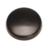 Flat cover cap with flange For metal frame anchors