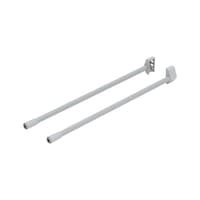 Longitudinal railing for int. pull-out