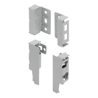 Holder set for variable high wooden rear wall H86