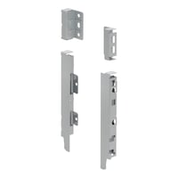 Holder set for variable high wooden rear wall H182