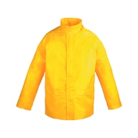 Polyamide rain jacket With PVC coating
