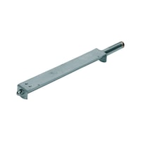 Shelf support with wedge bolt