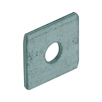 Square washer plain steel