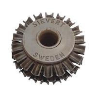 Replacement wheel for sanding disc truing device