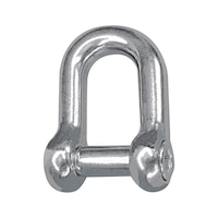 Shackle with hexagon socket stainless steel A4