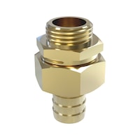 Standpipe fitt. conic. sealing with hex. nut 56020