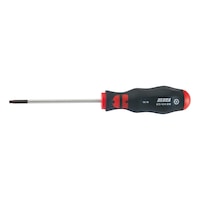 TX screwdriver with borehole