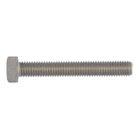 Hex head screw with thread up to head ISO 4017, A2-50 and A2-70 stainless steel, plain