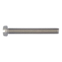 Slotted cylinder head screw ISO 1207, A4-70 stainless steel, plain