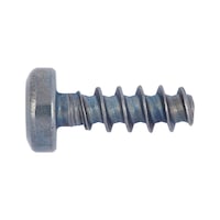 WÜPLAST<SUP>® </SUP>pan head screw with hexalobular drive WN 1452, steel 10.9, zinc-nickel-plated, transparent passivated (P3E)