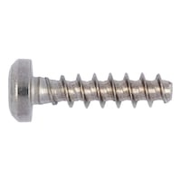 WÜPLAST<SUP>® </SUP>pan head screw with hexalobular drive WN 1452, A2 austenitic steel