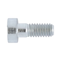 Hexagon Socket Head Cap Screw with centre, with low head DIN 6912, steel 8.8, zinc-plated blue passivated (A2K)