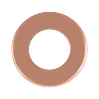 Washer ISO 7089 copper plain