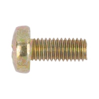 DIN 7985 steel 4.8 zinc plated yellow H