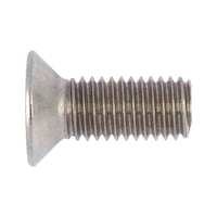 Countersunk screw with hexalobular head ISO 14581, A2-070 stainless steel, plain