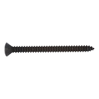 Raised countersunk head tapping screw, shape C with AW drive