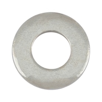 Washer For screws with a heavy clamping sleeve, DIN 7349, zinc-plated steel, blue passivated