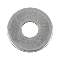 Rondella con diametro esterno maggiorato DIN 9021, acciaio
