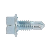 Contact drilling screw, hexagon head with collar pias®