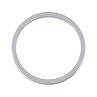 Pierścień uszczelniający, aluminium, forma A