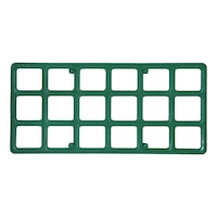 Grid spacer block
