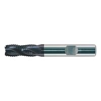 End mill HSS-ECo8 DIN844K Type NR TiAlN