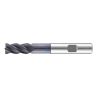 Solid carbide end mill Speedcut Inox, extra long XL, optional, four-lipped drill, uneven angle of twist gradient